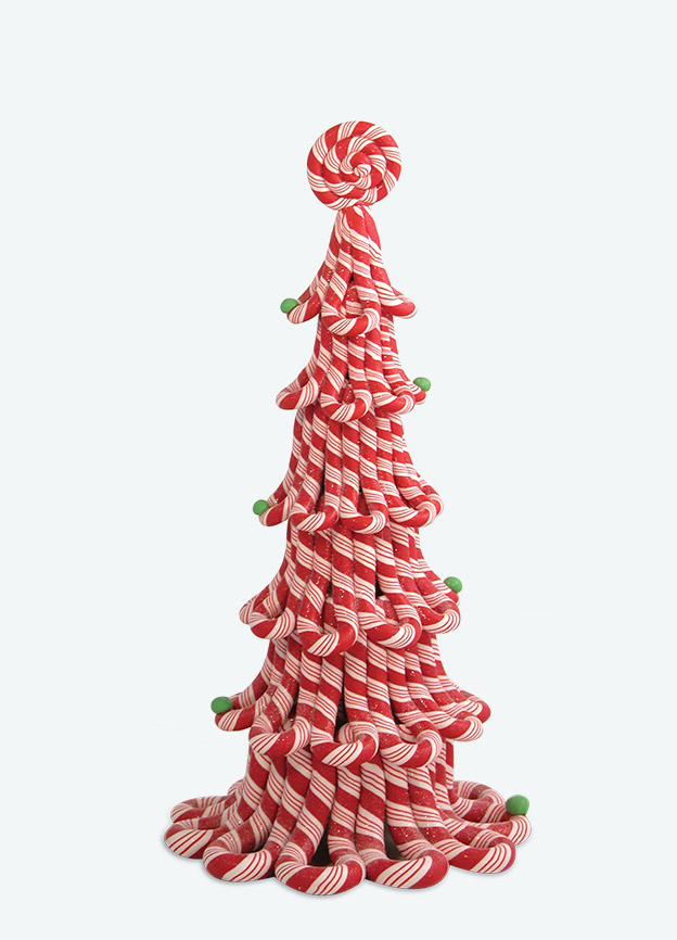 Red Candy Cane Tree