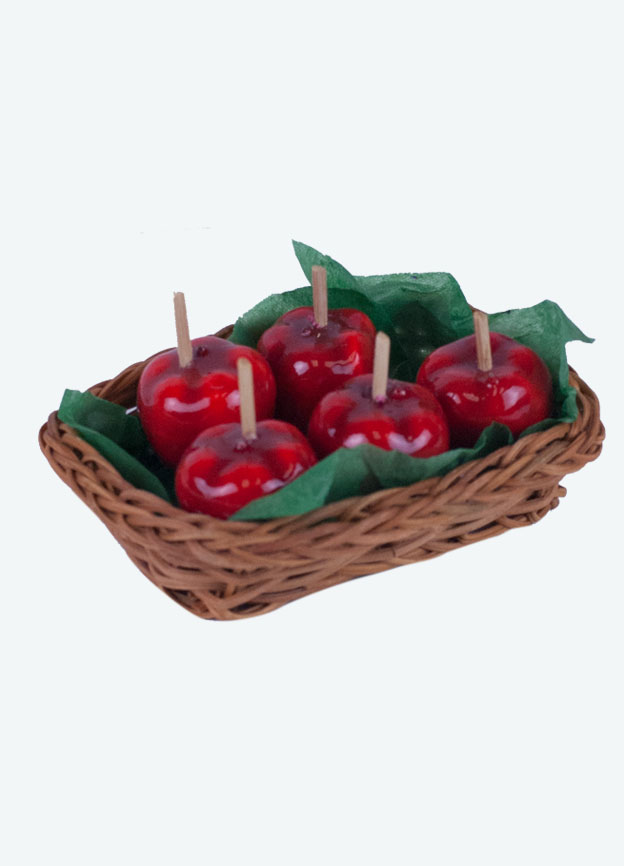 Tray of Candied Apples