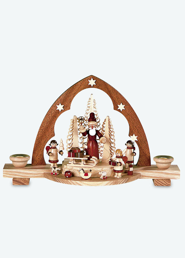 Candle Arch - Santa - Christmas Presents