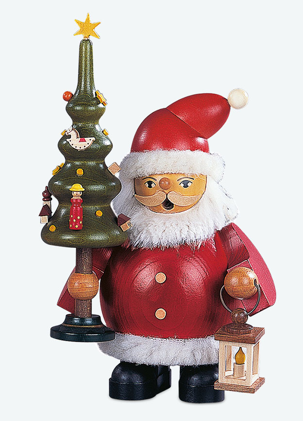 Santa Claus w/ Tree - No Base - Smoker