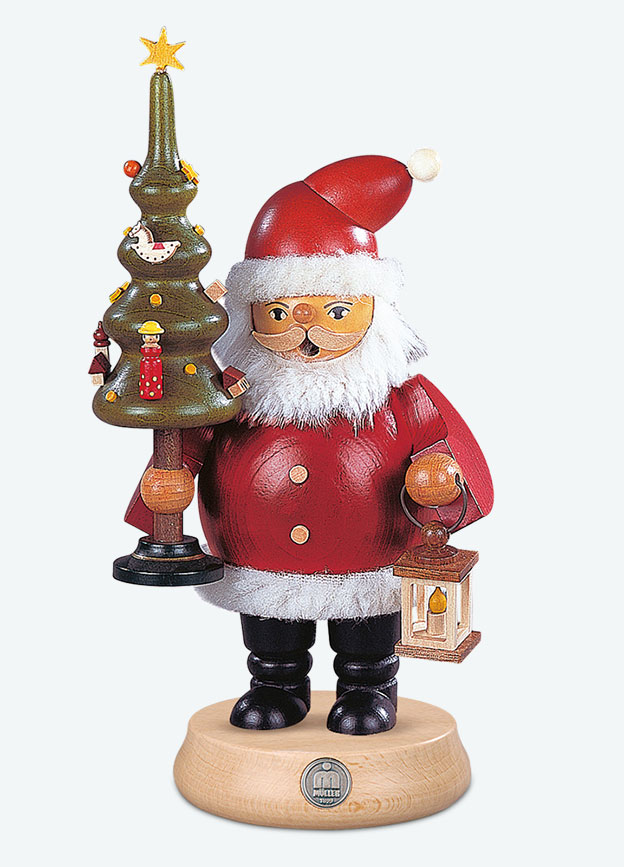 Santa Claus w/ Tree Smoker - Medium