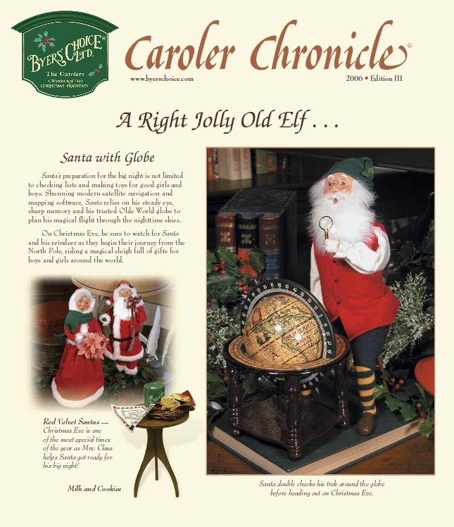 2013 Caroler Chronicle by BYERS' CHOICE LTD. - Issuu